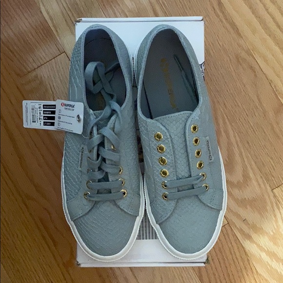 Superga Snake Print Sneakers - Picture 3 of 5